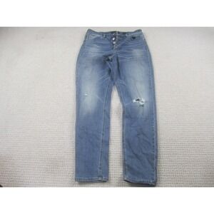 Lucky Brand Jeans Womens 10/30 Bridgette Skinny Button Fly Distressed‎ Stretch